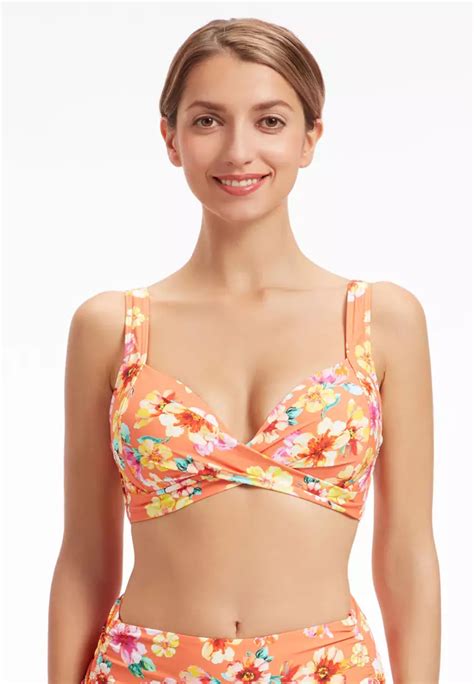 Buy Sunseeker Sunseeker Vibrant Vacation D Cup Bikini Top Online