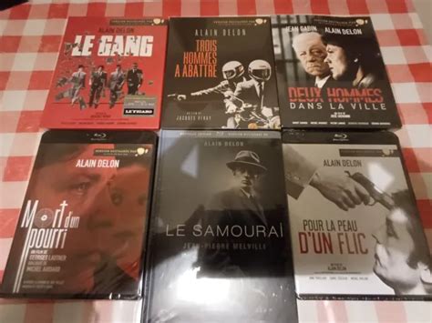 ALAIN DELON 6 BLU Ray Dvd Combo Le Gang Le Samourai Mort D Un Pourri