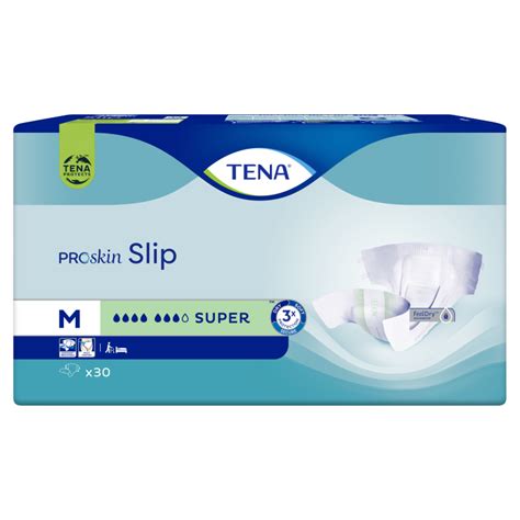 Tena Slip Proskin Super Pieluchomajtki Rozmiar M Szt Dr Max Drogeria