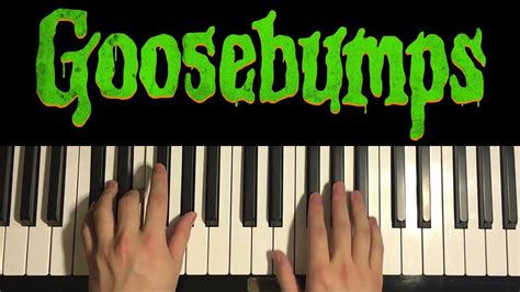 How To Play Goosebumps Theme Song Piano Tutorial Lesson Youtube