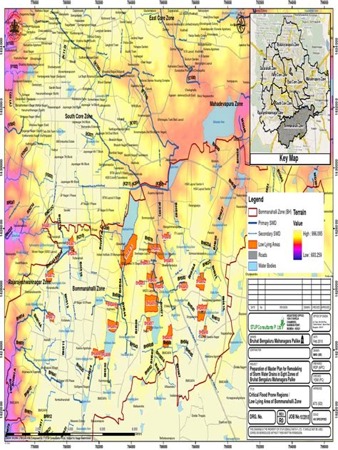 Low Lying Area Map Bommanahalli | PDF