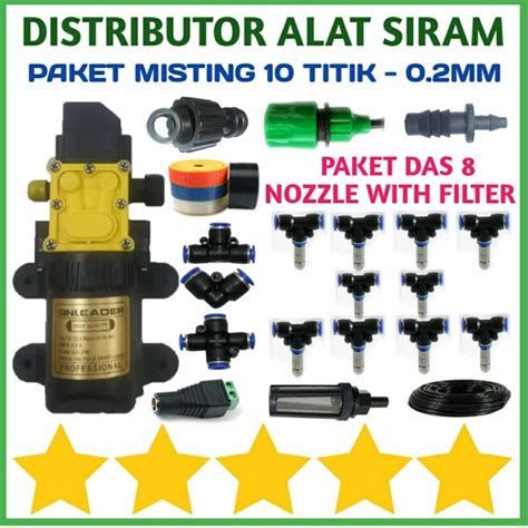 Jual MIST NOZZLE PAKET 10 TITIK 0 2 MM MISTING FILTER KABUT EMBUN FOGER