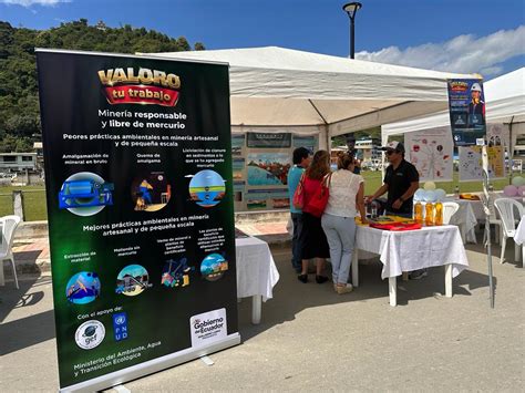 Portovelo acogió feria de minería sostenible Programa De Las Naciones