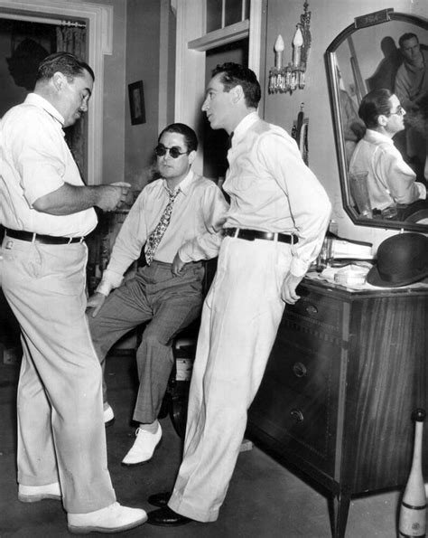 Leo Mccarey Harold Lloyd And An Unidentified Person On The Set Of The