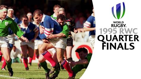 Classic Matches Rugby World Cup 1995 Quarter Finals 1and 2 Youtube