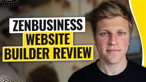 Zenbusiness Website Builder Review Youtube