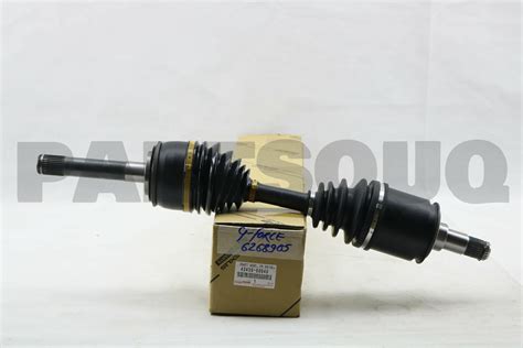 Genuine Toyota Shaft Assy Front Drive Rh Lh Ebay