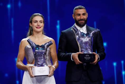 Soccer Real S Benzema Named Uefa Player Of Year Ancelotti Wins Coach