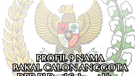 Profil 9 Bakal Calon Anggota DPD Asal Sulawesi Utara Yang Sudah