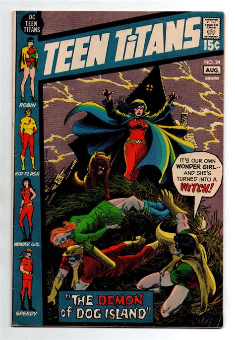 Teen Titans Nick Cardy Fn Comic Books Bronze Age Dc