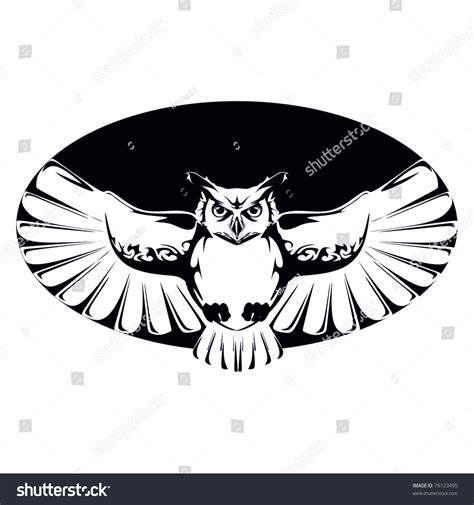 Owl Stock Vector (Royalty Free) 76123495 | Shutterstock