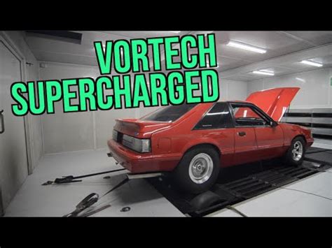 Vortech YSI Ford Foxbody Mustang Dyno Tune Video Real Street