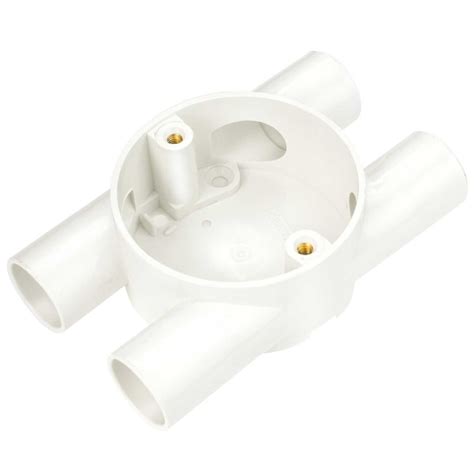 Centaur 20mm Pvc Conduit H Box White Sold In 1s 20 Crb 19w Cef