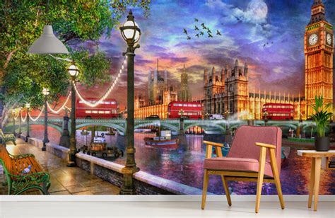 Dominic Davison Wall Murals Wallsauce Uk