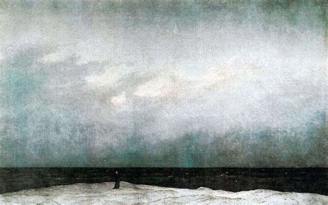 Monk by the Sea by Kaspar-David Friedrich ️ - Friedrich Caspar David