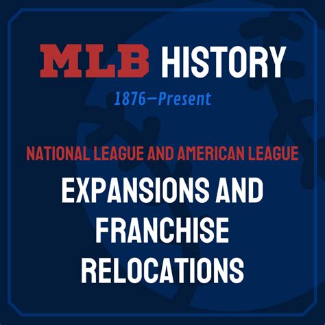 History of MLB Expansion Teams and Franchise Moves - HubPages