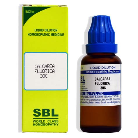 CALCAREA FLUORICA SBL HOMEOPATHY