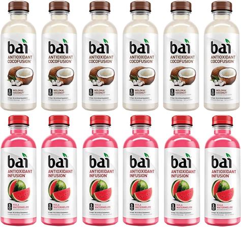 Bai Antioxidant Cocofusion Variety Pack Fl Oz Ct Off