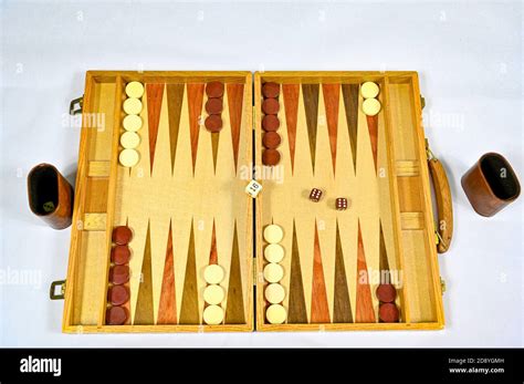 Backgammon Board Game High Resolution Stock Photography And Images Alamy