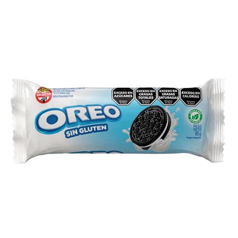 Oreo Sin Gluten Galletitas Dulces Con Cacao Relleno Sabor A Vainilla G