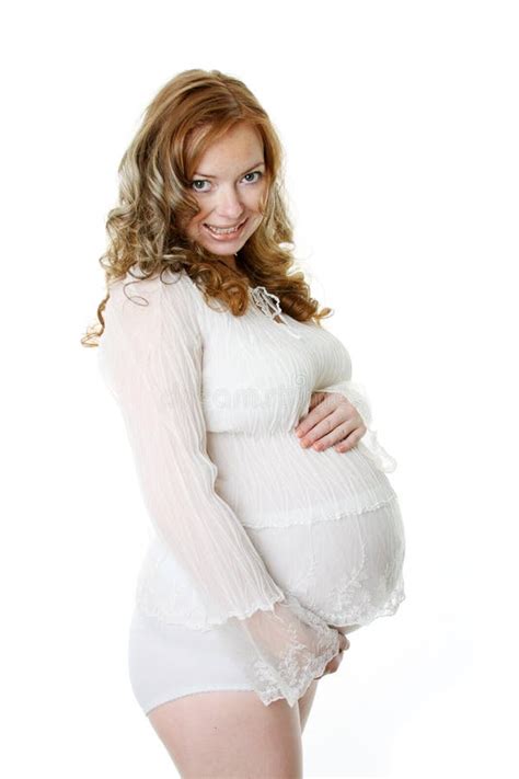 Belle femme enceinte image stock Image du beauté mois 4553865