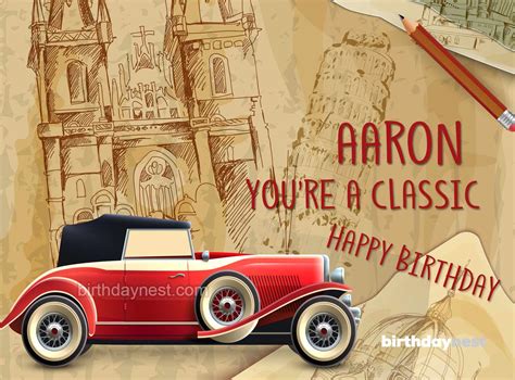 Happy Birthday Aaron - Wishes & Memes - Birthday Nest