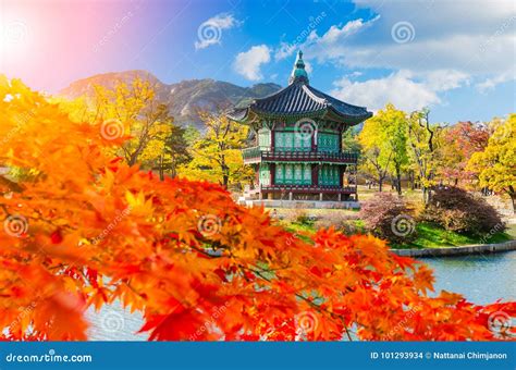 Autumn at Gyeongbokgung Palace,Seoul South Korea. Stock Photo - Image of gyeongbokgung, asian ...