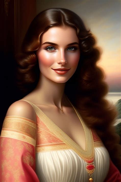 Fantasy Women Fantasy Girl Beauty Portrait Portrait Painting Old