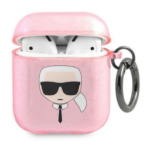 KARL LAGERFELD Kopfhörer-Schutzhülle Karl Lagerfeld KLA2UKHGP AirPods ...