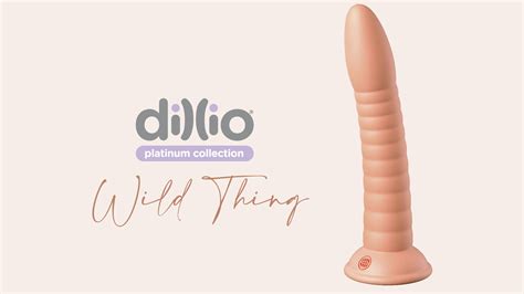 Dillio Platinum Wild Thing Dildo Med Sugekop Boutique Erotic