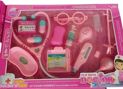 Juguete Set De Doctora Para Niñas Deluxe Kit Cuotas sin interés