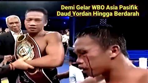 Hantaman Kedua Petinju Keras Di Balai Sarbini Jakarta Daud Yordan Vs