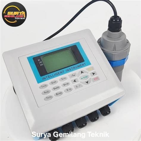 Jual Open Channel Ultrasonic Flow Meter River Irrigation V Notch