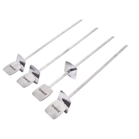 Skewer Pack Of 4 Saber Grills Coval English