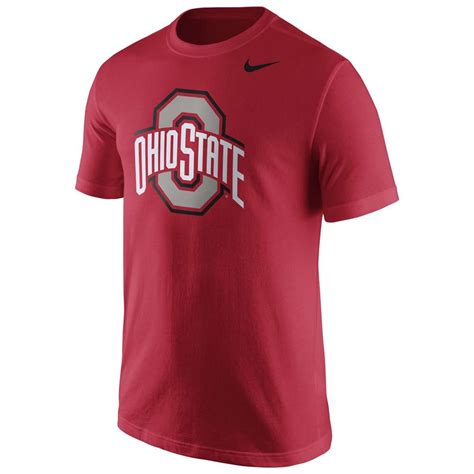 Nike Ohio State Buckeyes Cotton Logo T Shirt