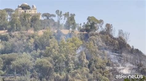 Incendio A Monte Mario Le Impressionanti Immagini Riprese Dai Droni