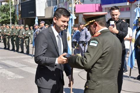 Bruno Cipolini participó del acto por el 85 Aniversario de Gendarmería