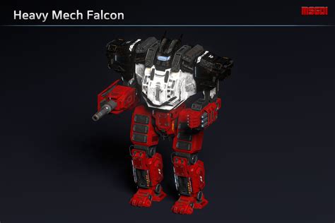 Heavy Mech Falcon 3D 로봇 Unity Asset Store