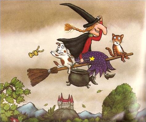 A Tale Of Two Witches Room On The Broom Halloween Books Illustration