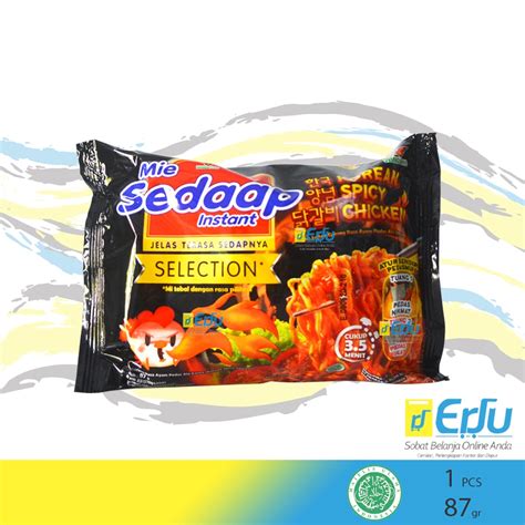 Jual Ecer Mie Sedaap Selection Korean Spicy Chicken Mie Instan Goreng