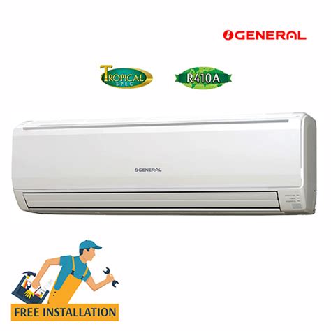 General 1.5 Ton Split Wall Type Air Conditioners (ASGA18AET/ABC ...