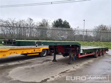 Kupi Naczep Niskopodwoziowa Broshius Tri Axle Low Loader Trailer