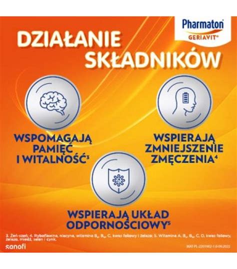 Zestaw Pharmaton Geriavit Tabl Pharmaton Geriavit Tabl