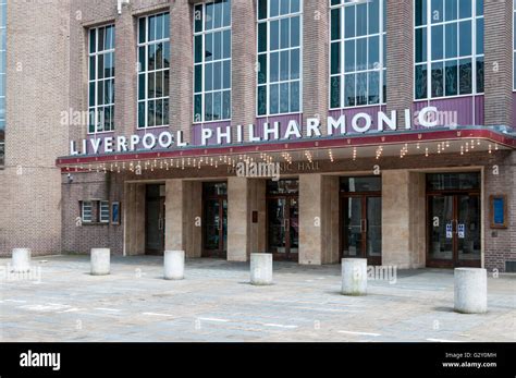 The Philharmonic Hall, home of the Liverpool Philharmonic Stock Photo ...