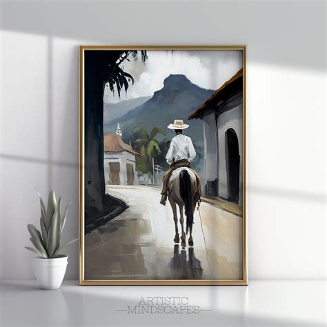 Puerto Rican Jibaro Printable Art Puerto Rican Wall Art Digital ...