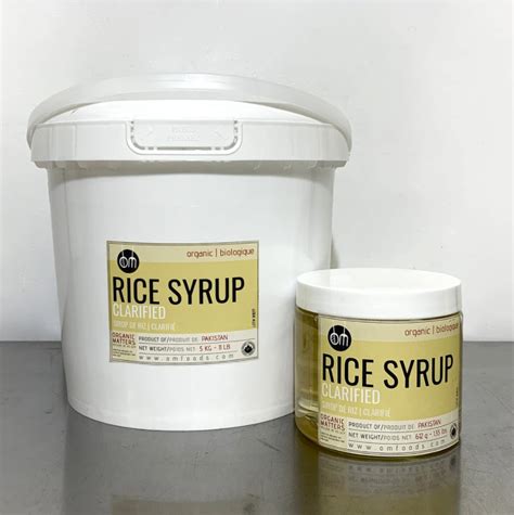 ORGANIC RICE SYRUP, clarified – Essential Organic Ingredients