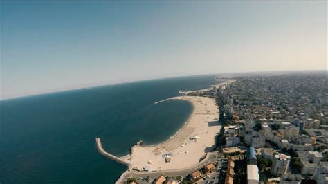 Constanta Faleza Nord Santa Maria Bay Romania From Above YouTube