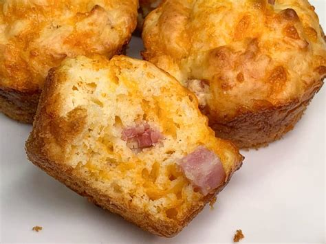 Ham and Cheese Muffins - Hot Rod's Recipes