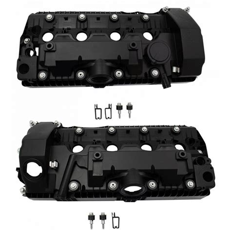 Trq Engine Valve Cover W Gasket Hardware Lh Rh Kit Pair Set Of For