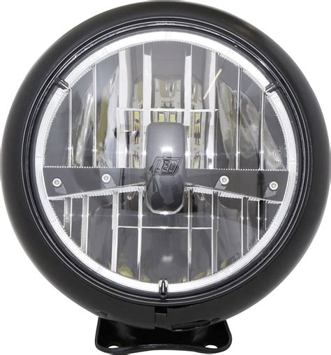 Highsider HIGHSIDER LED HEADLIGHT HD STYLE BLACK 7 INCH